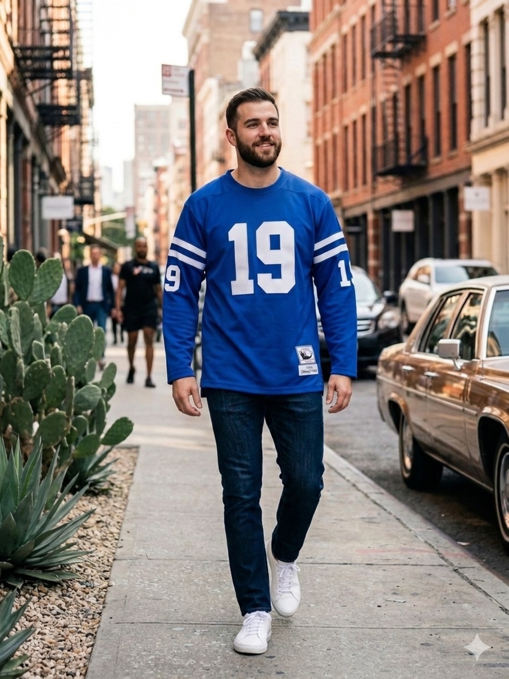 Mitchell & Ness Johnny Unitas 1970 Baltimore Colts Throwback Jersey - Size 52